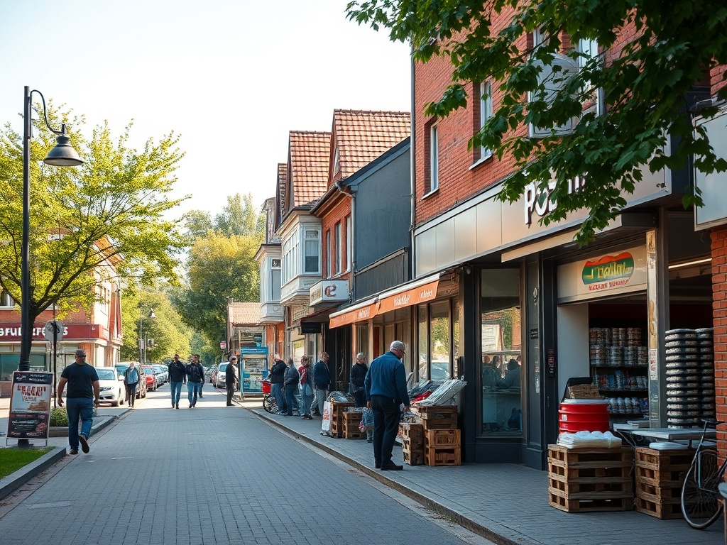 Logo SMB IMIELIN na tle budynku, symbolizujące przetarg i możliwości rozwoju
