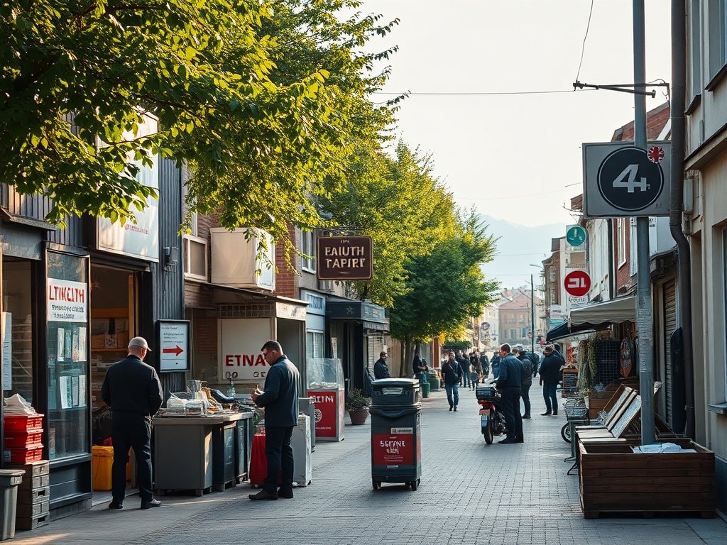 Logo Imielina na tle paneli fotowoltaicznych i magazynu energii, ilustrujące inwestycje w zieloną energię